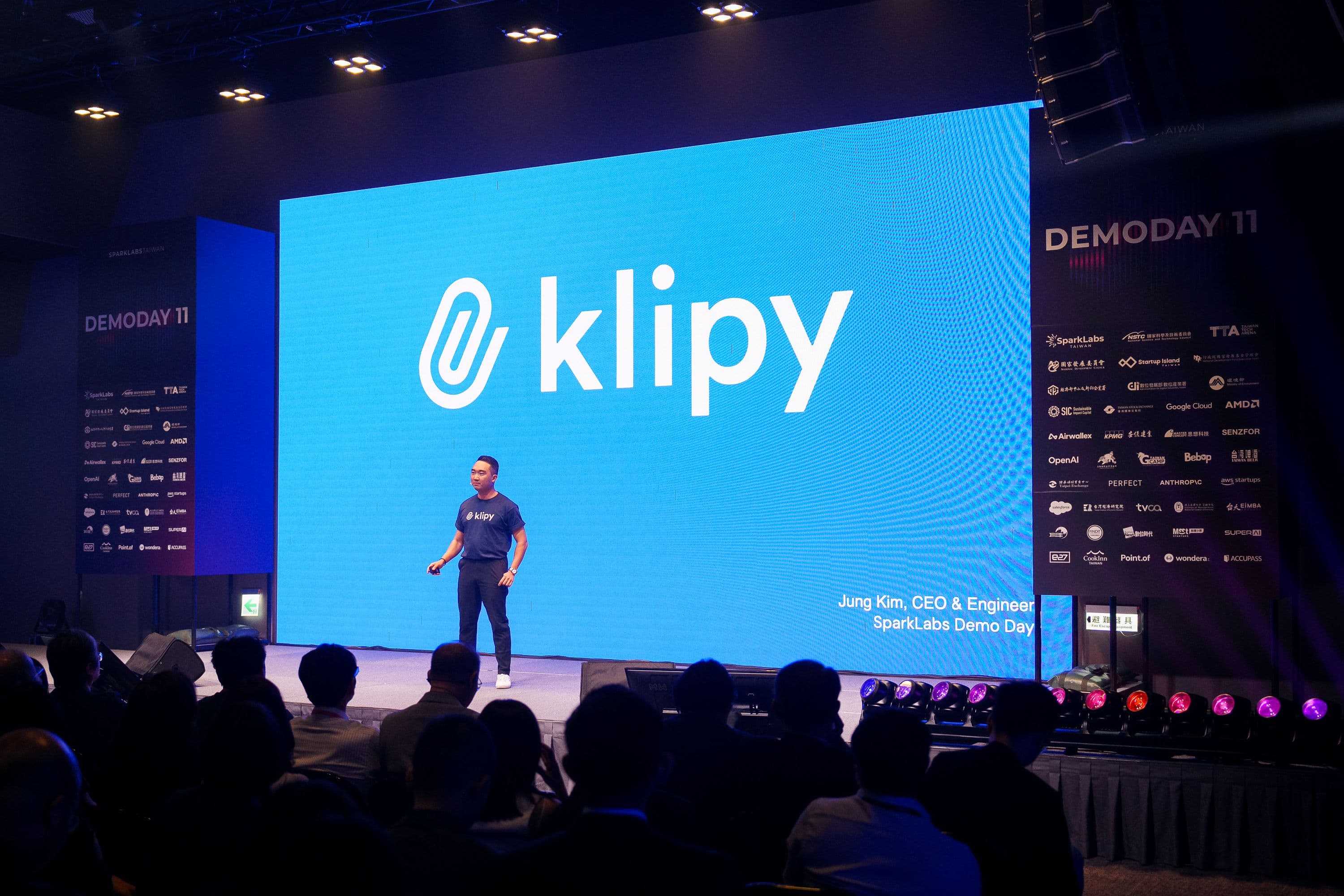 SparkLabs Demo Day Stage, Taipei (2026)