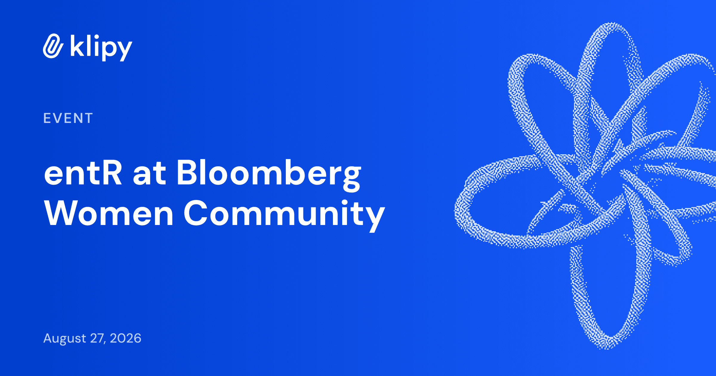 entR at Bloomberg's Women Community event in Hong Kong