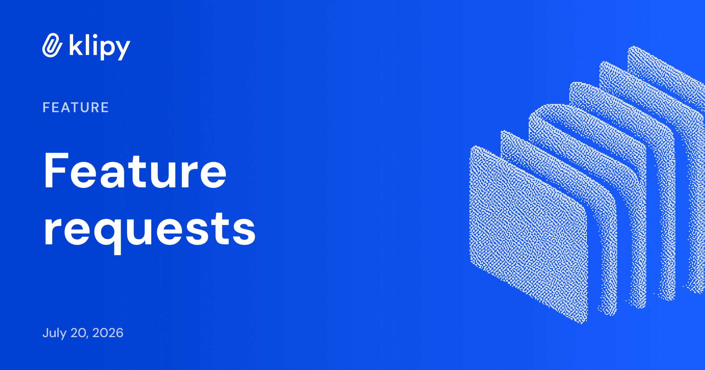 Shape the Klipy roadmap and earn tokens