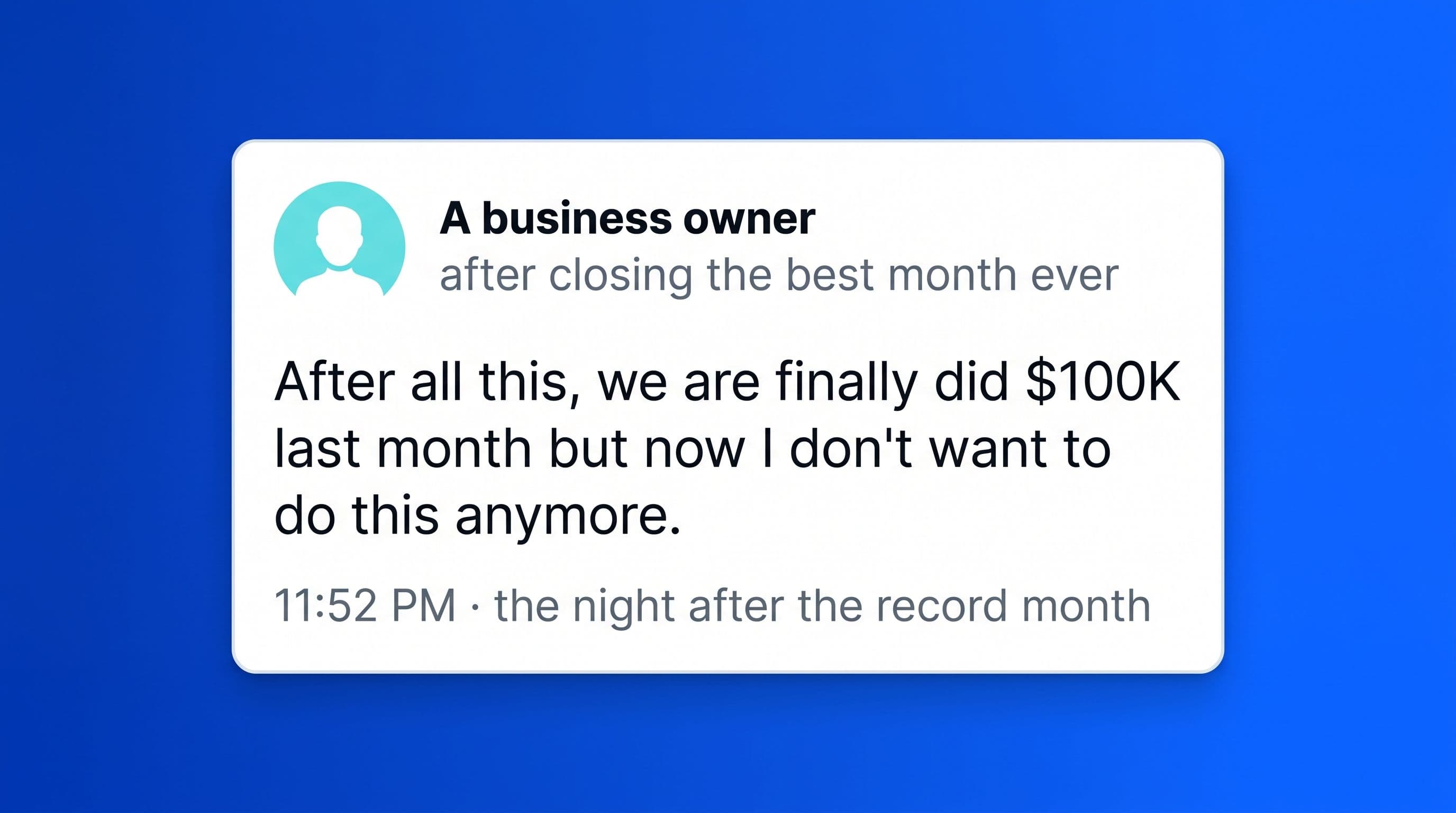 The best month you've ever had, and you still want to quit cover image