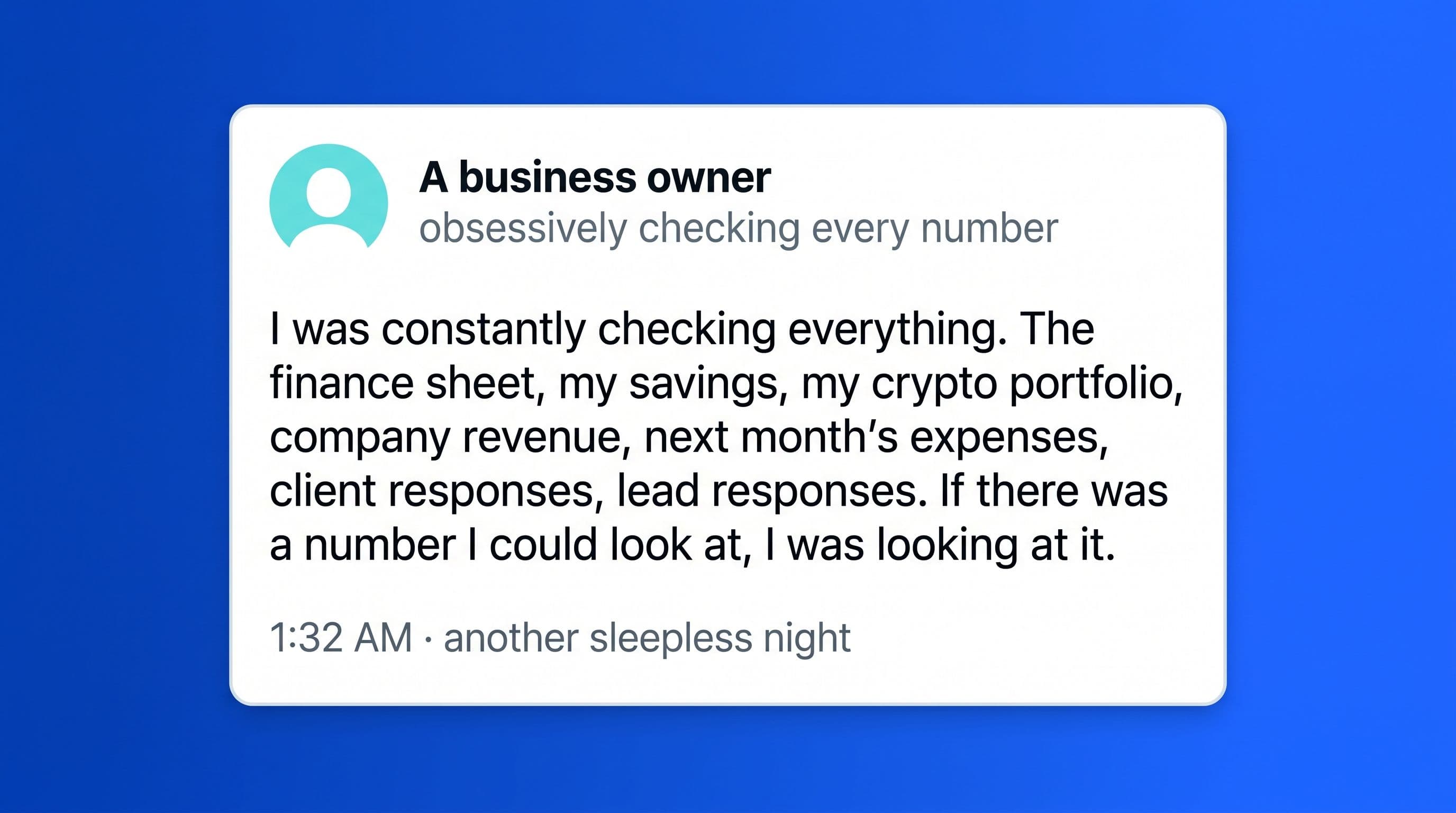 Why you can't stop checking the bank balance cover image